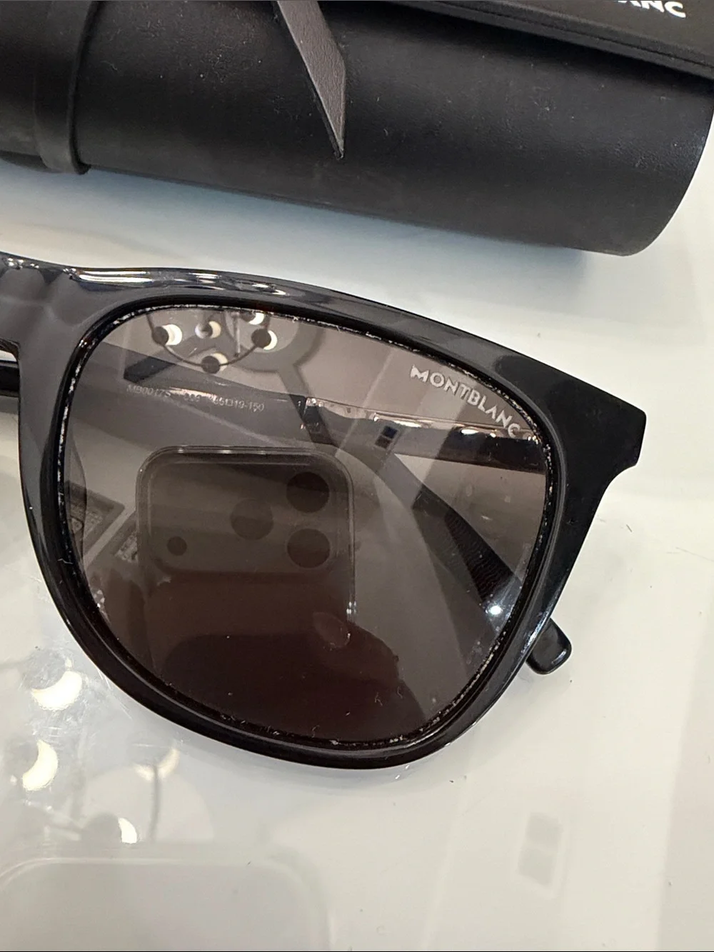 Montblanc Black Sunglasses